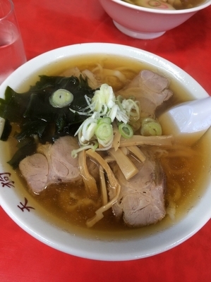 「チャーシュー麺」@手打ちらーめん 天狗の写真