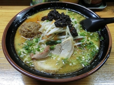 「深味噌らあめん(中辛)」@俺流らあめん・深味やの写真