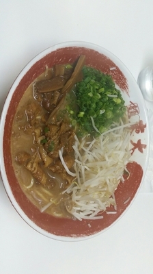 「徳島ラーメン700円+もやし50円+ネギ50円円」@ラーメン東大 大道本店の写真