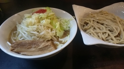 「銀郎つけ麺全マシ」@東京背脂 銀の豚の写真