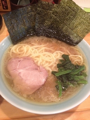 「ラーメン並、硬め」@らーめん家 政の写真