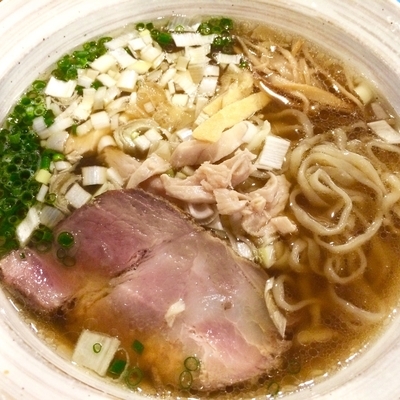 「鴨そば780円」@はりけんラーメン 南店の写真