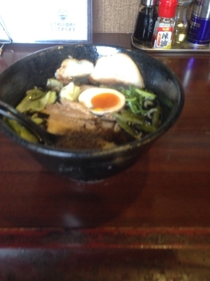 「特製大悟ブラック」@熊本ラーメン 大悟の写真