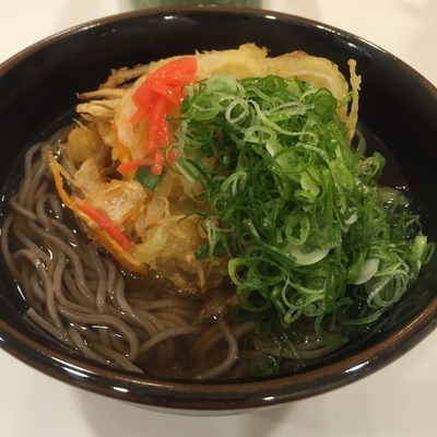 「季節のがお天そば（￥600）」@食べそばの写真