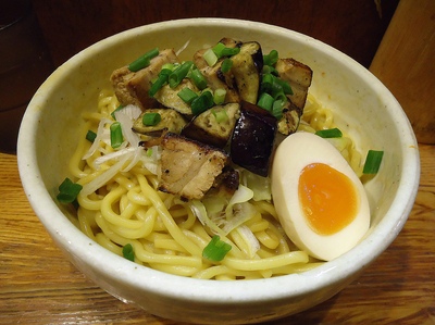 「限定『味噌チーズ汁なし 中(￥750)』」@らーめん 破顔の写真