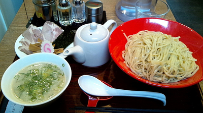 「『つけ麺コッテリ+大盛(￥780+120)』」@讃岐ラーメン はまんど湘南の写真