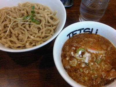 「強つけめん(880円)+味あぶら(80円)」@つけめんTETSU 千駄木本店の写真