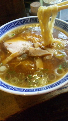 「中華そば¥600」@豆天狗 本店の写真