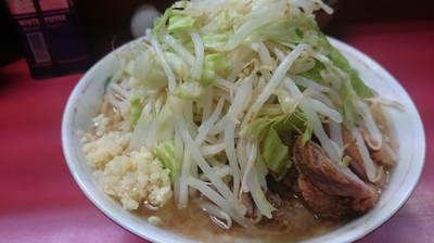 「大豚ラーメン(ヤサイニンニク)」@ラーメン二郎 環七一之江店の写真