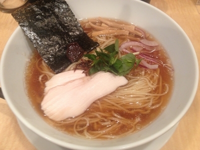 「煮干時雨（850円）」@Japanese Soba Noodles 蔦の写真