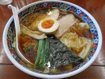 「ワンタンメン ７５０円」@はし軒の写真