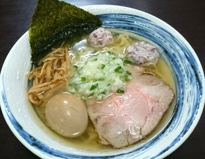 「【限定】むじゃきな龍のひげダンスな塩ラーメン 850円」@麺屋 むじゃきの写真