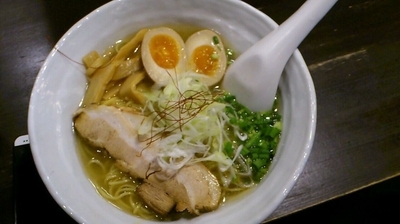 「味玉塩らーめん 850円」@麺屋 のろし 函館の写真