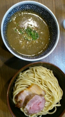 「極濃煮干しつけ麺（830円）」@煮干しつけ麺 宮元の写真
