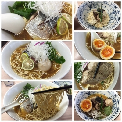 「【限定15食】秋鯖の中華そば(鯖めし付き)900円」@中華そば よしかわの写真