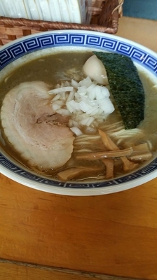 「味玉煮干そば＋追い玉150円」@七連星の写真