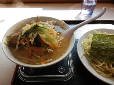 「つけタンメン」@あぢとみ食堂の写真