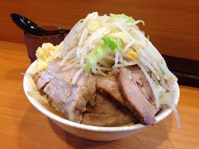 「小ブタ（ニンニク） 880円」@ラーメン二郎 八王子野猿街道店2の写真