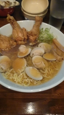「蛤ちゃーしゅー麺」@うちん家の写真