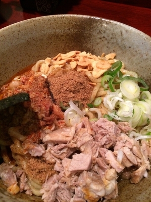 「ポン酢まぜそば（小）」@食処 渓の写真