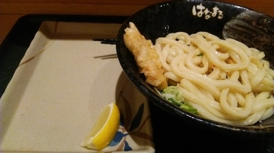 「ぶっかけ（中）400円＋とり天140円 ざる（小） 300円」@はなまるうどん 秋葉原昭和通り店の写真