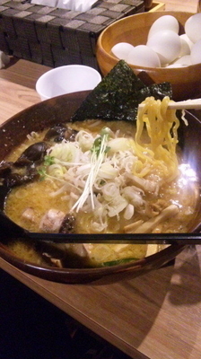 「味噌ラーメン¥800」@白樺山荘 北海道ラーメン道場店の写真