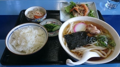 「うどん定食」@三好屋の写真