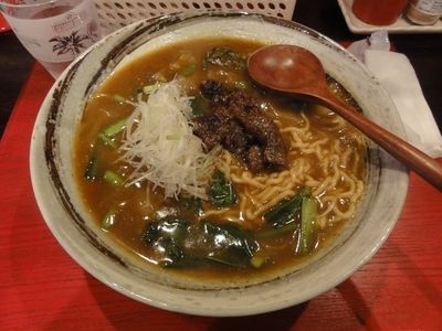 「カレーらーめん」@お多ふくの写真