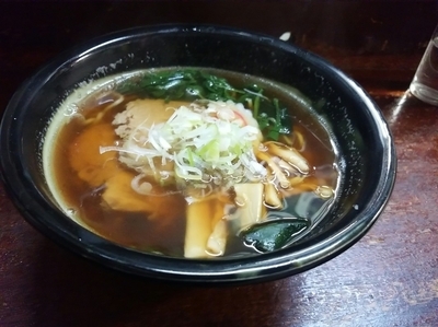 「ラーメン(並盛)700円」@ラーメン水郷の写真