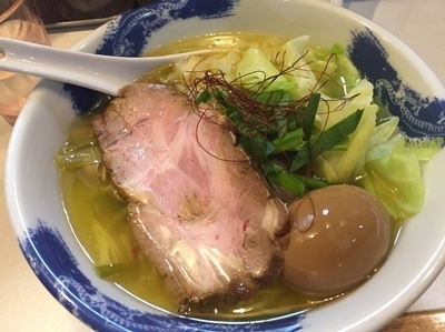 「【限定】牛もつ鍋風塩らーめん850円」@麺屋 扇 SENの写真