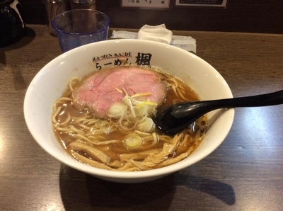 「秋限定煮干しラーメン」@らーめん楓の写真