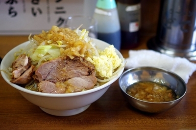 「ラーメン(ニンニク・アブラ)750円」@ラーメンの店 どでん 北浦和店の写真