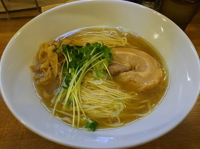 「煮干しそば　（大盛り：サービス券）」@煮干しそば 虎空の写真