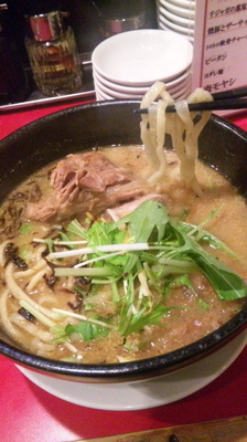 「胡麻みそラーメン¥690」@301餃子の写真