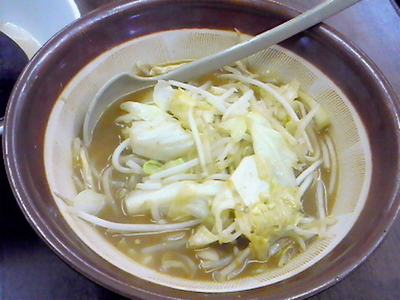 「みそラーメン（半麺）¥550」@ラーメン 東横 笹口店の写真