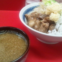 つけめん　にんにく、たまねぎ多め　700円