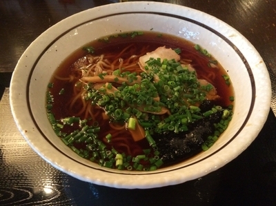 「焦がし醤油」@和風らーめん ほおずきやの写真