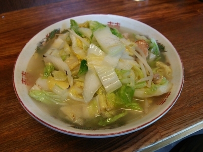 「タンメン＋餃子」@香の写真