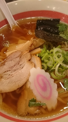 「あっさり中華そば４２１円」@幸楽苑 ライフガーデンにらさき店の写真