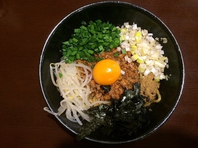 「担担まぜ麺」@天福の写真