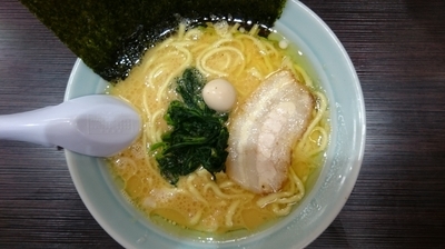 「醤油ラーメン￥680(ライスサービス)」@横浜家系ラーメン 日テレ通り 魂心家の写真