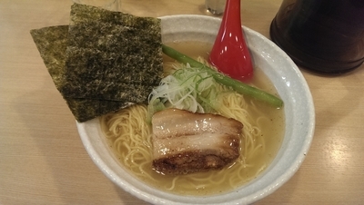 「魚鷄潮らーめん、大盛」@らーめん 桑嶋の写真