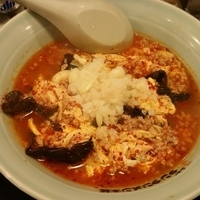 タンタンメン中辛+ニンニクダブル+きくらげ