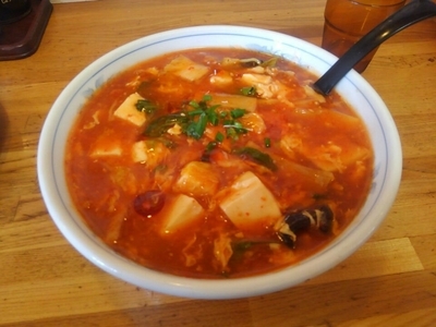 「サンラータンメン」@福来飯店の写真