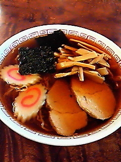 「ラーメン¥550」@三角屋の写真