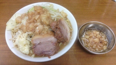 「ラーメン ニンニクアブラ 750円」@ラーメンの店 どでん 北浦和店の写真