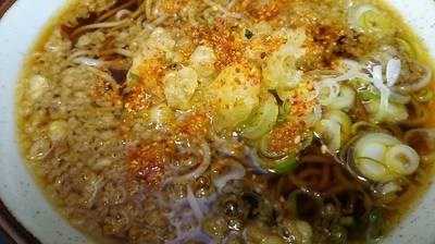 「たぬきそば」@天かめ 春日店の写真