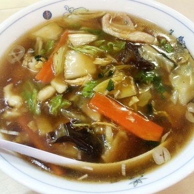 「広東メン　750円（税込　810円）」@白樺亭の写真