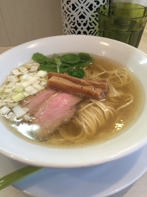 「塩そば」@蔦の葉の写真