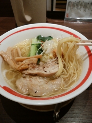 「鶏そば（塩）860円」@麺屋 空海 KOOKAI 品川店の写真